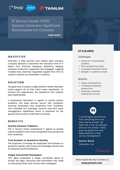 Download Now! Salesforce ITSC Case Study
